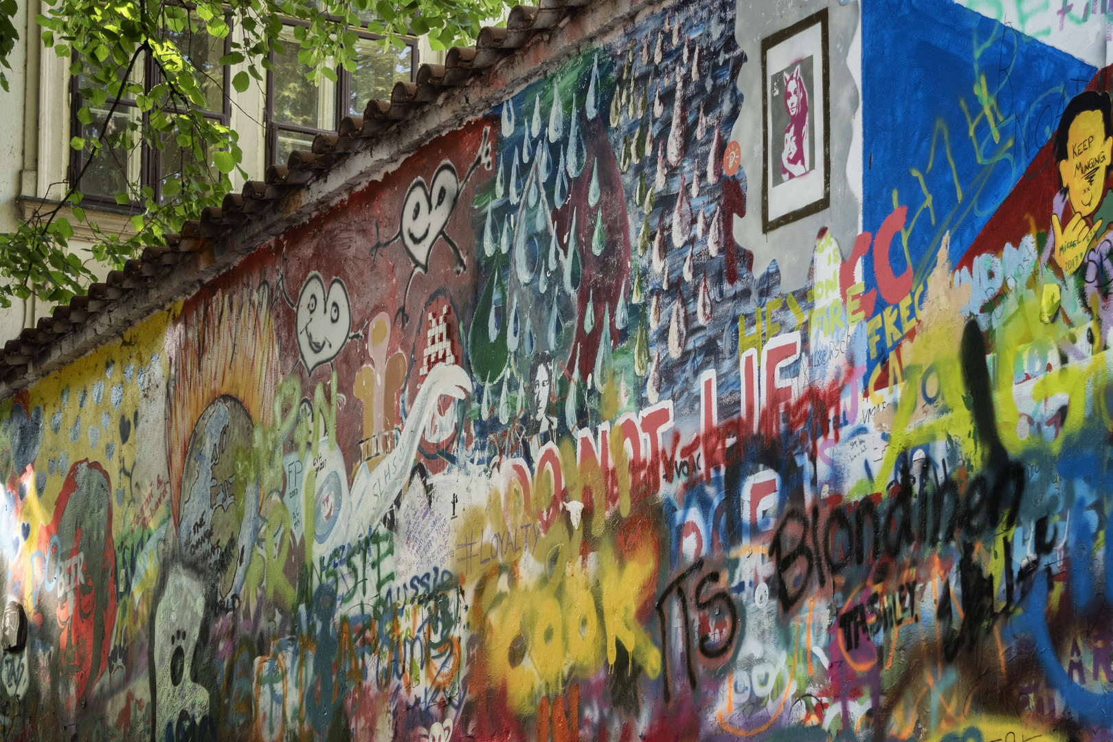 Praga, Lennon wall