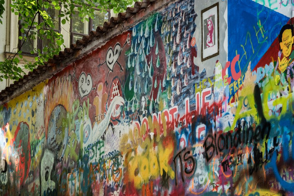 Praga, Lennon wall