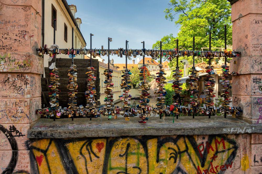 Praga, ponte sul Canale del Diavolo