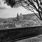 Praga, vista dai giardini del castello