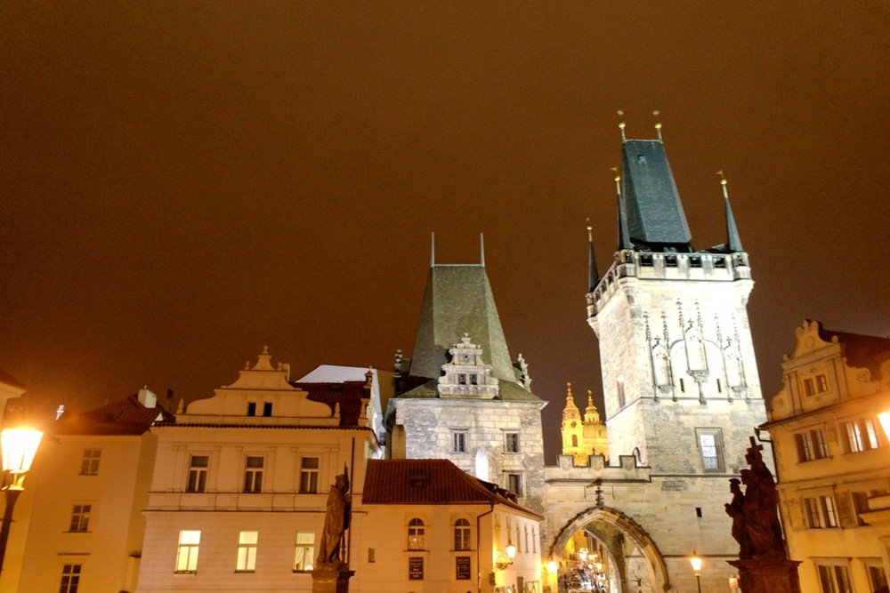 Praga - Vista dal ponte Carlo