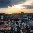 Praga, vista dalla torre del municipio