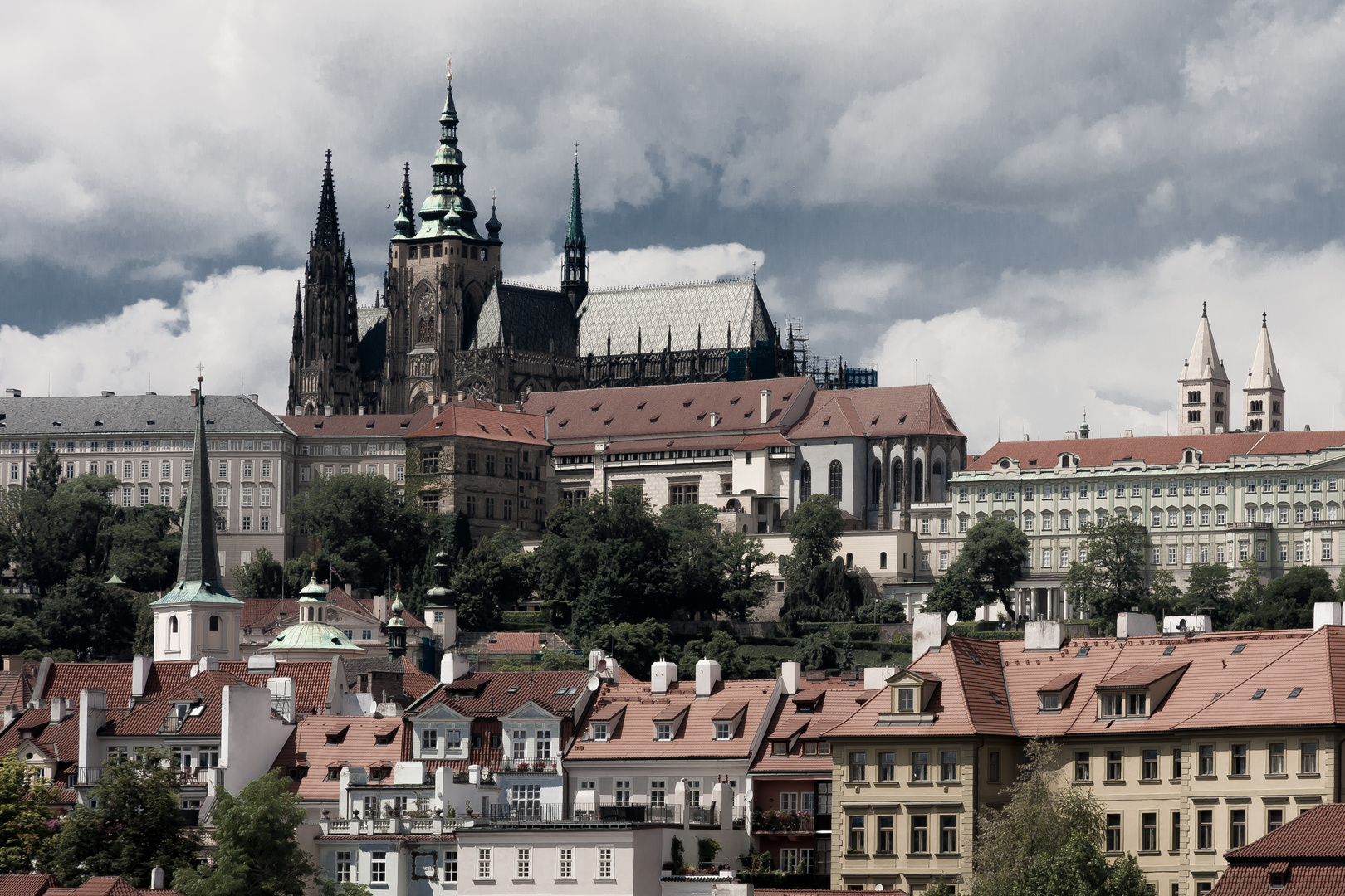 Prager Altstadt im Sommer