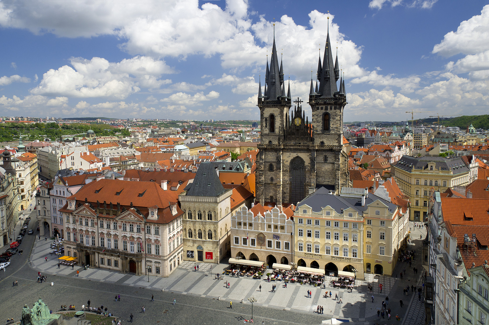 Prager Altstadt mit Teynkirche