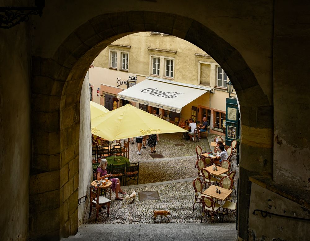 Prager Altstadt - schöne - Gässchen -