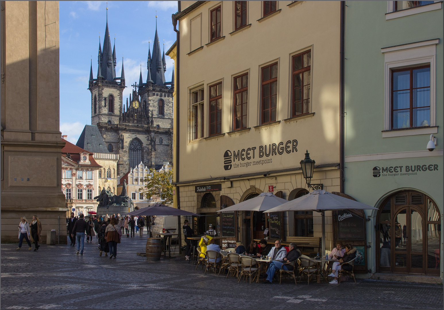 Prager Altstadt-Szene