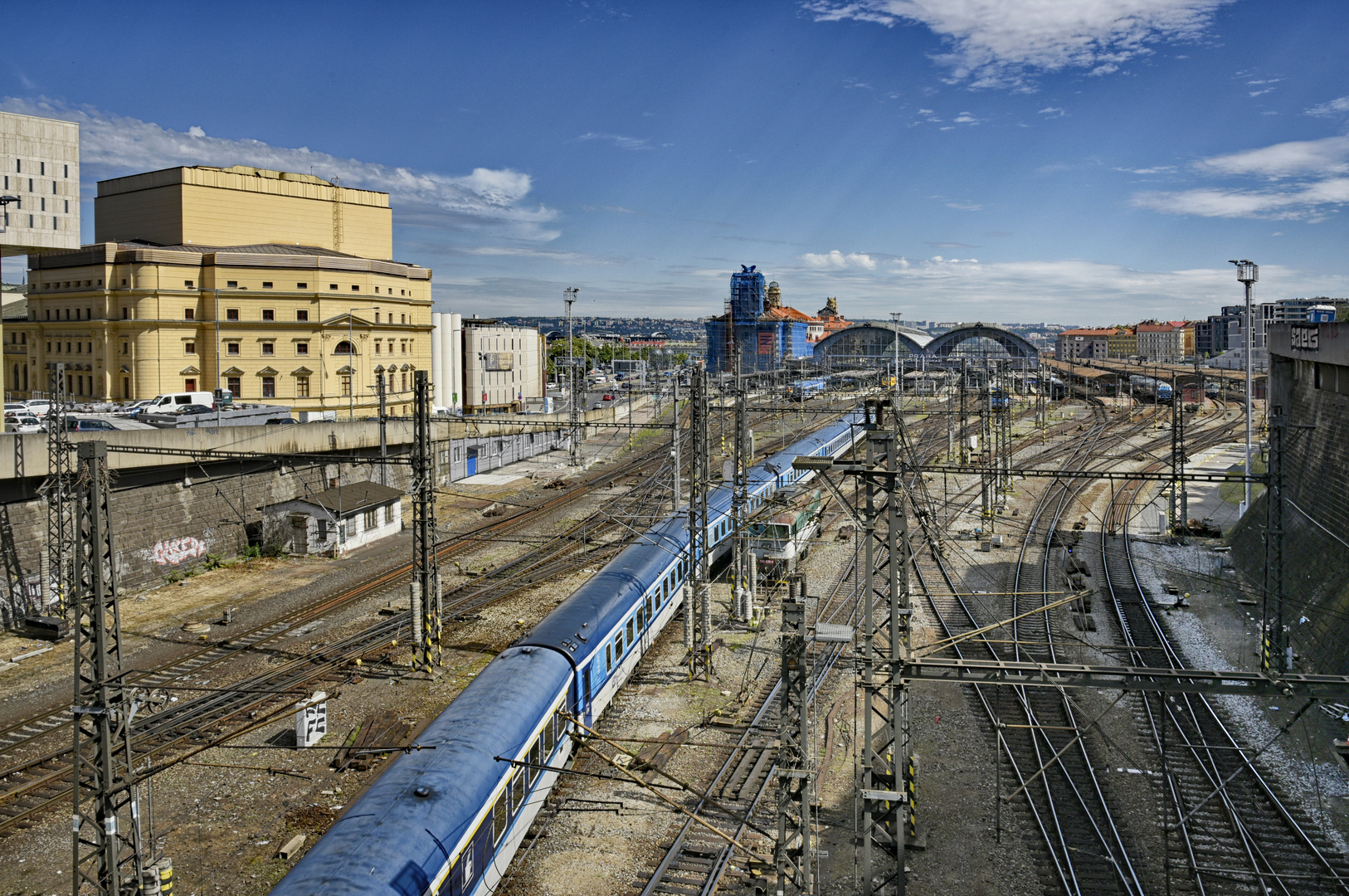 Prager Bahnhof verwirrend 