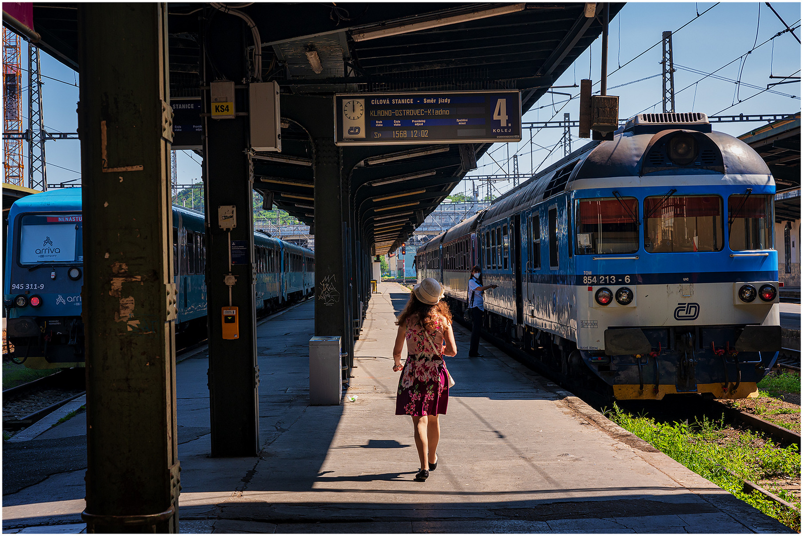 Prager Bahnhofsimpressionen III