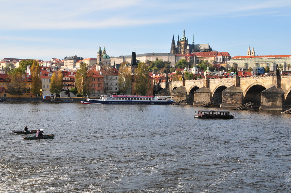 Prager Burg mit Karlsbrücke