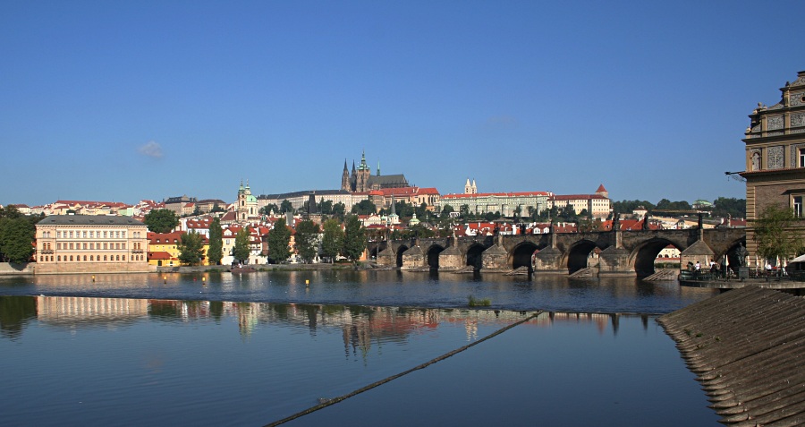 Prager Burg und Karlsbrücke