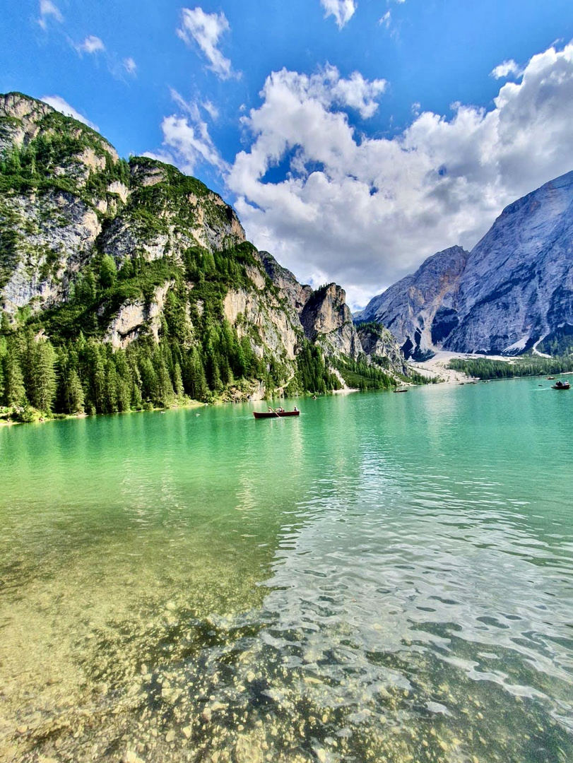 Pragser Wildsee Foto & Bild landschaft, bach, fluss & see, see, teich