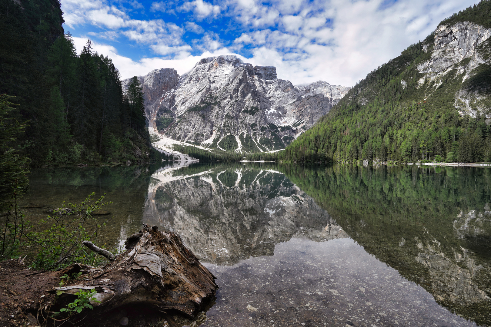 Pragser Wildsee am Morgen