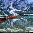 Pragser Wildsee bei Sonnenaufgang 