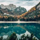 Pragser Wildsee im Herbst