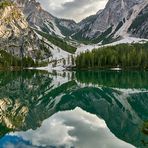 Pragser Wildsee in der Abendsonne, was man nicht alles im Archiv findet, Aufnahme ist vom...