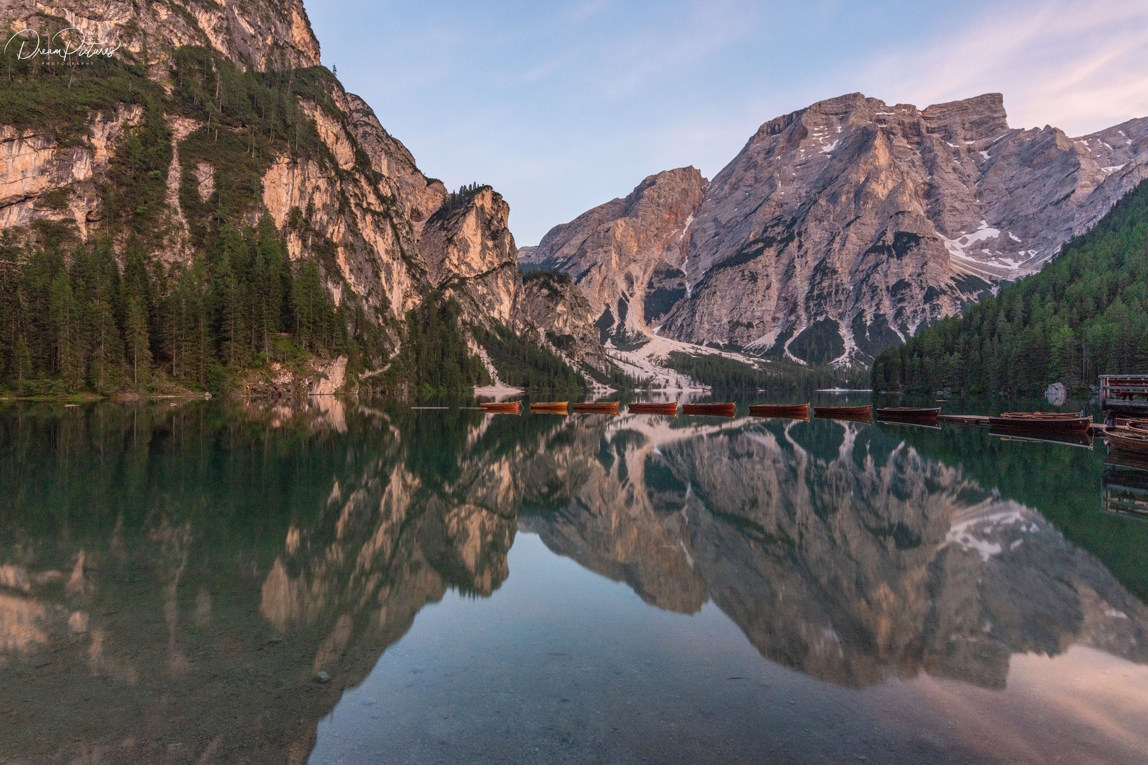 Pragser Wildsee Lago di Braies