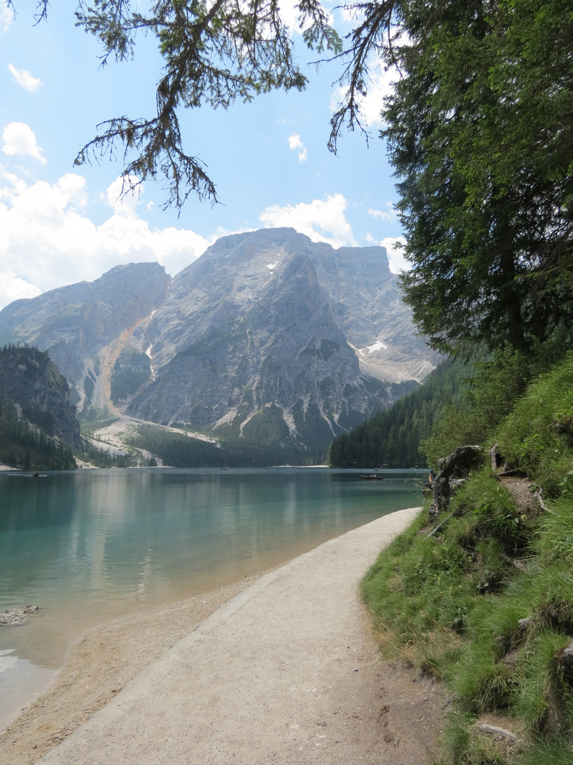 Pragser Wildsee mit Seekofel