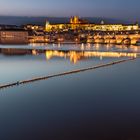 Prague at night