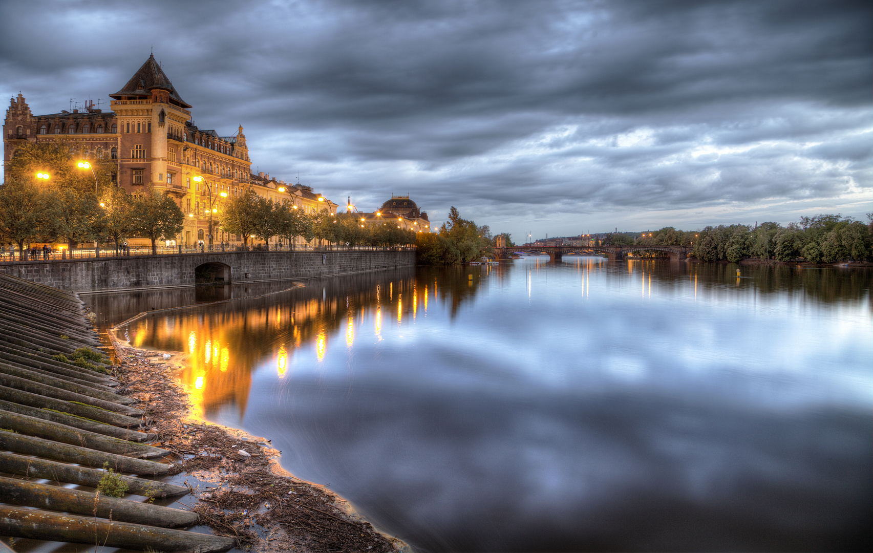 Prague Blue Hour