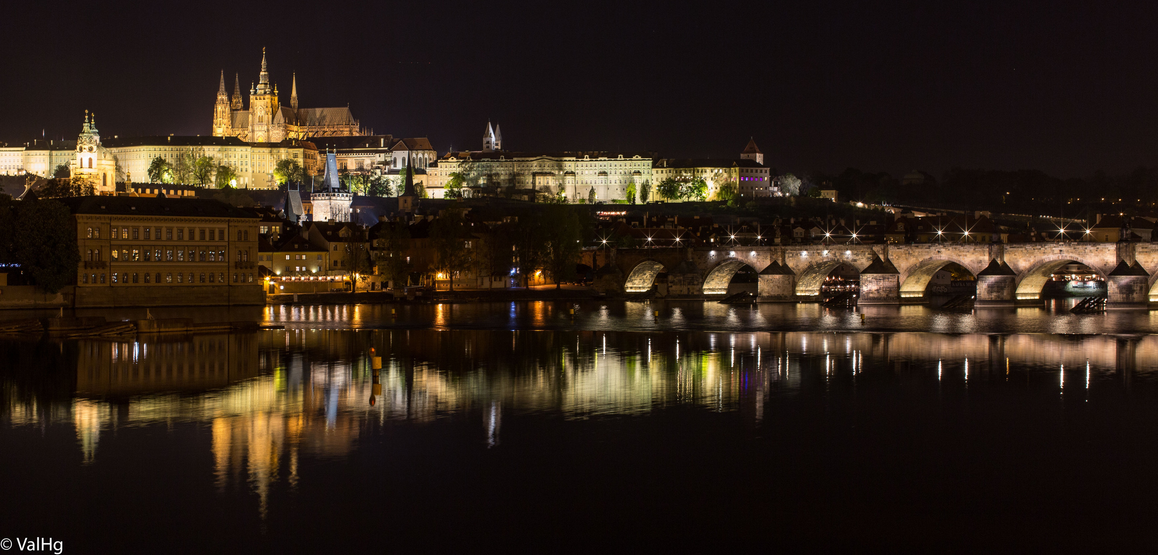 Prague Castle and Charles Bridge