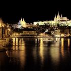 Prague castle - night view II.