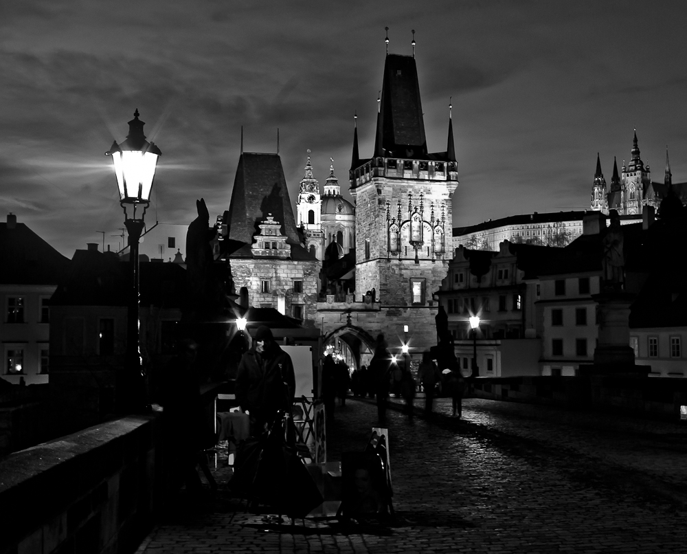 Prague , In the darkness