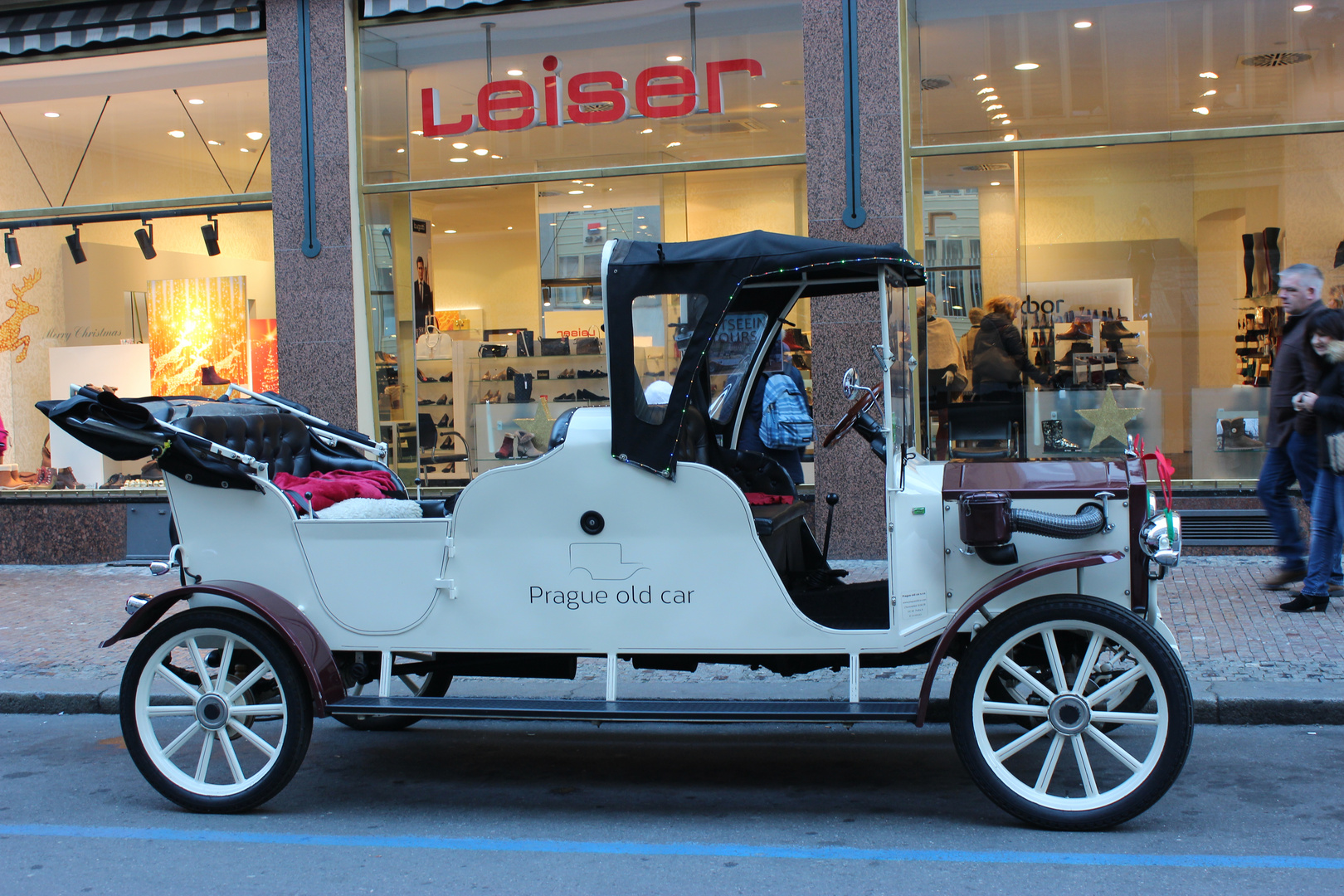 Prague old car