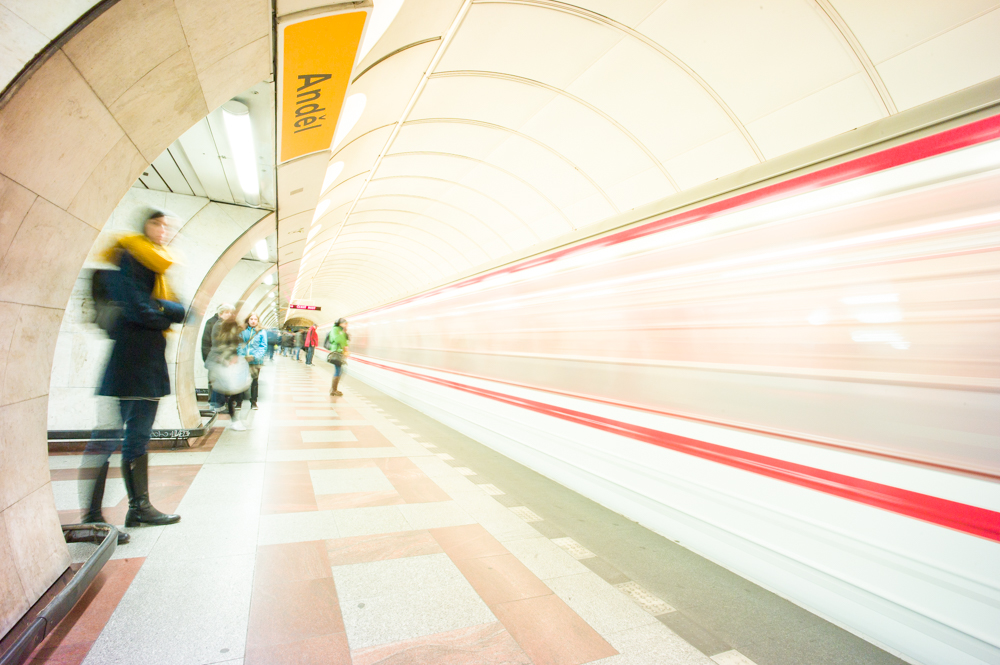 Prague subway