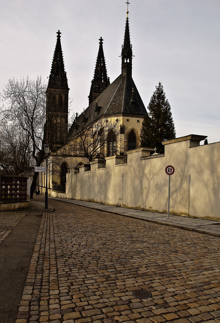 Praha - Baziilika svateho Petra a Pavla