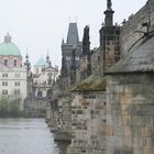 Praha, Karluv most (Charles Bridge).