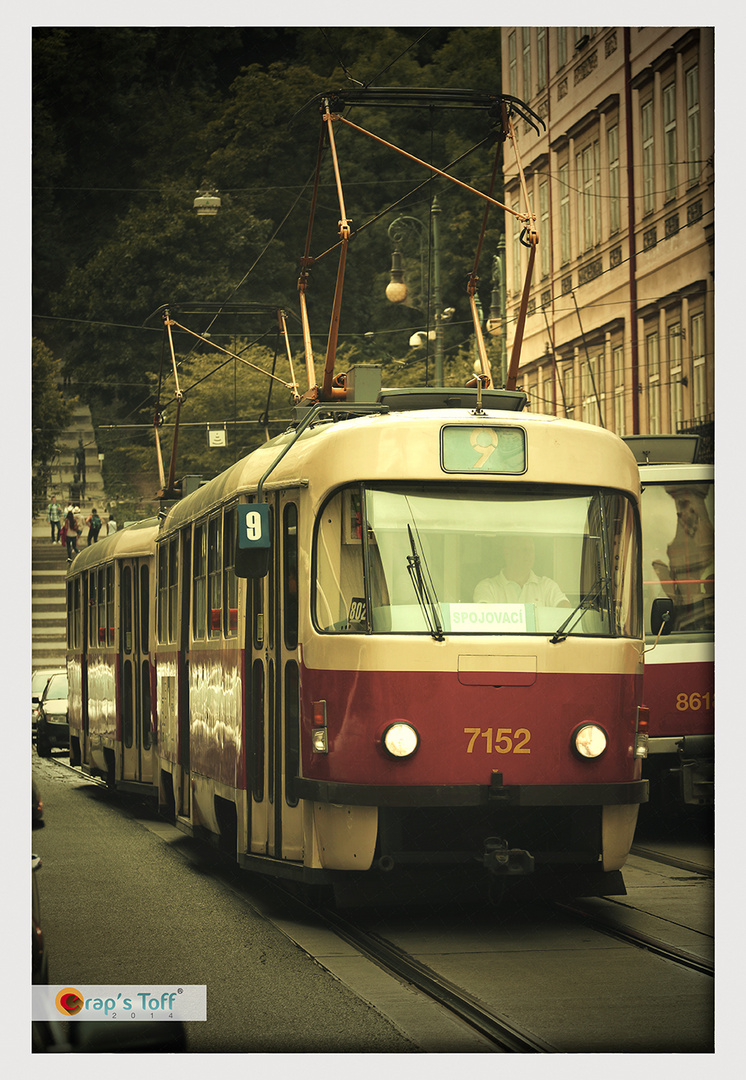 Praha le tram