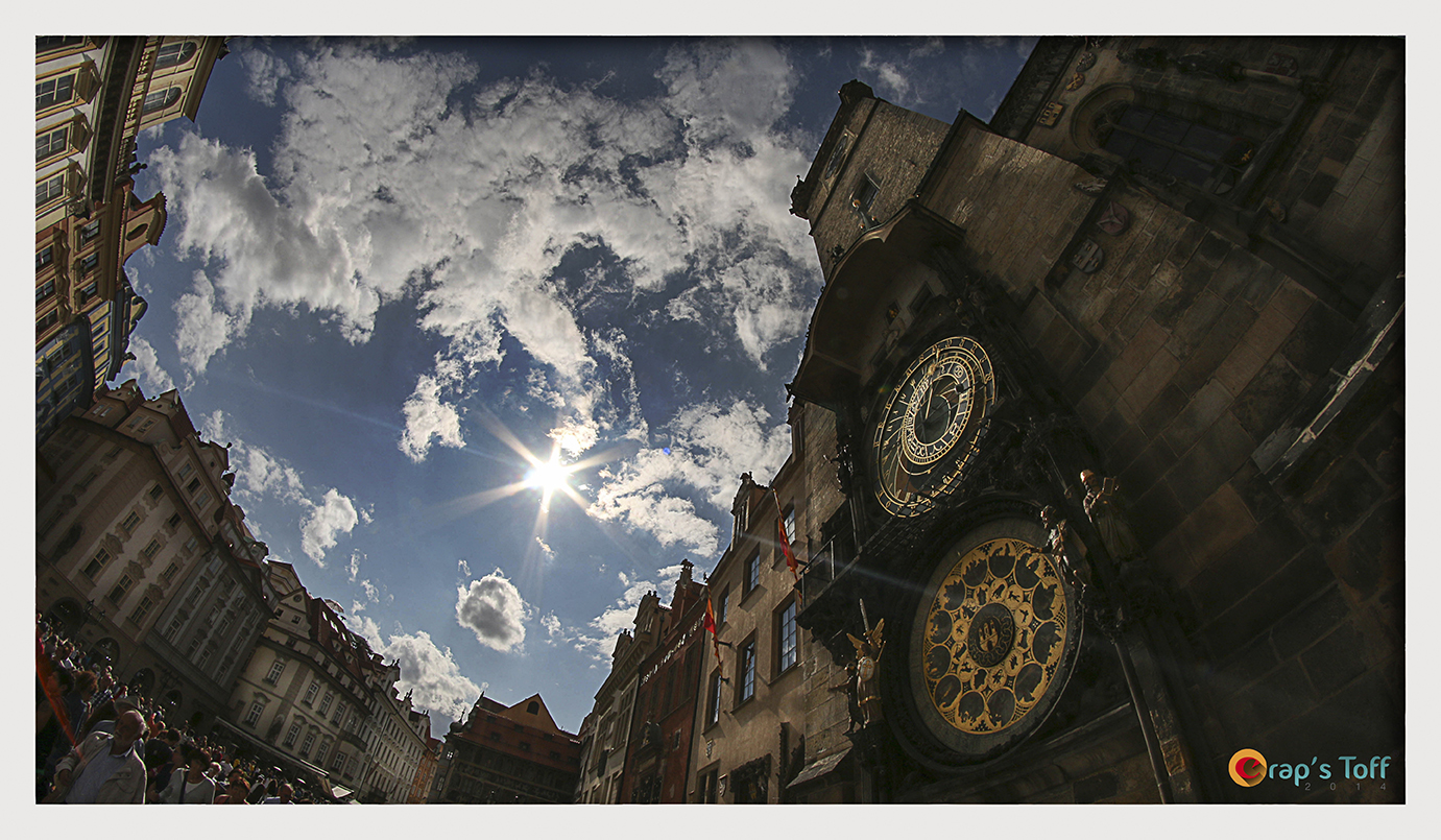 Praha l'horloge