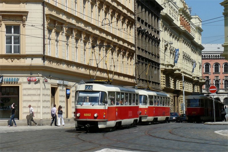 Praha - Tw 6892 wieder unterwegs