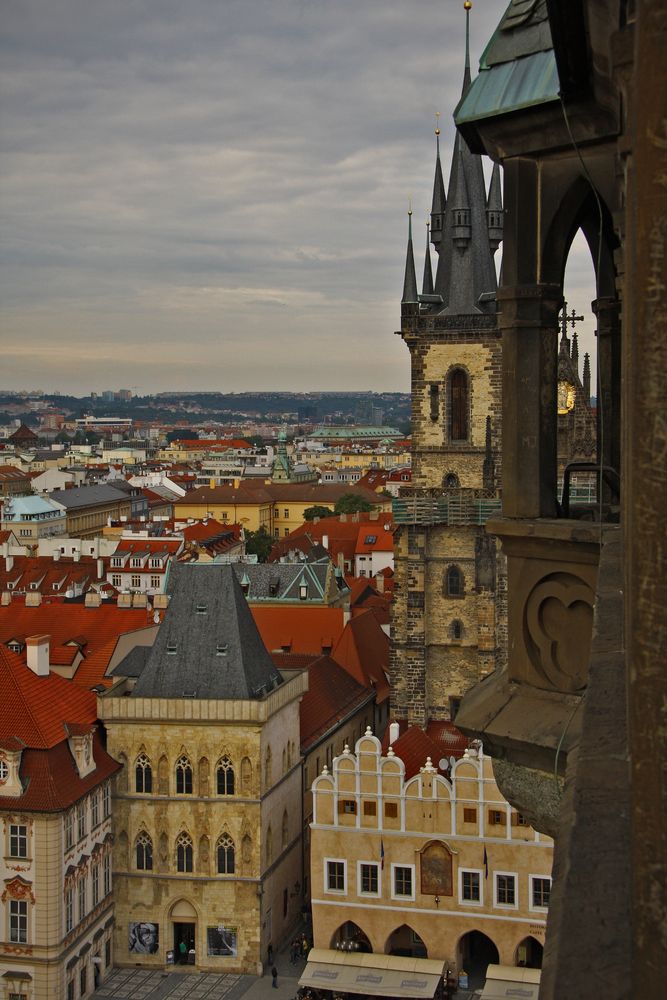 Praha XII. From tower to tower