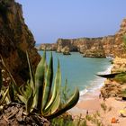Praia da Marinha, für mich die schönste Steilküste an der Algarve.