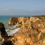 Praia da Marinha, für mich die schönste Steilküste an der Algarve.