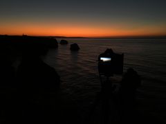 Praia da Marinha - Sunrise -  the 'making of' 