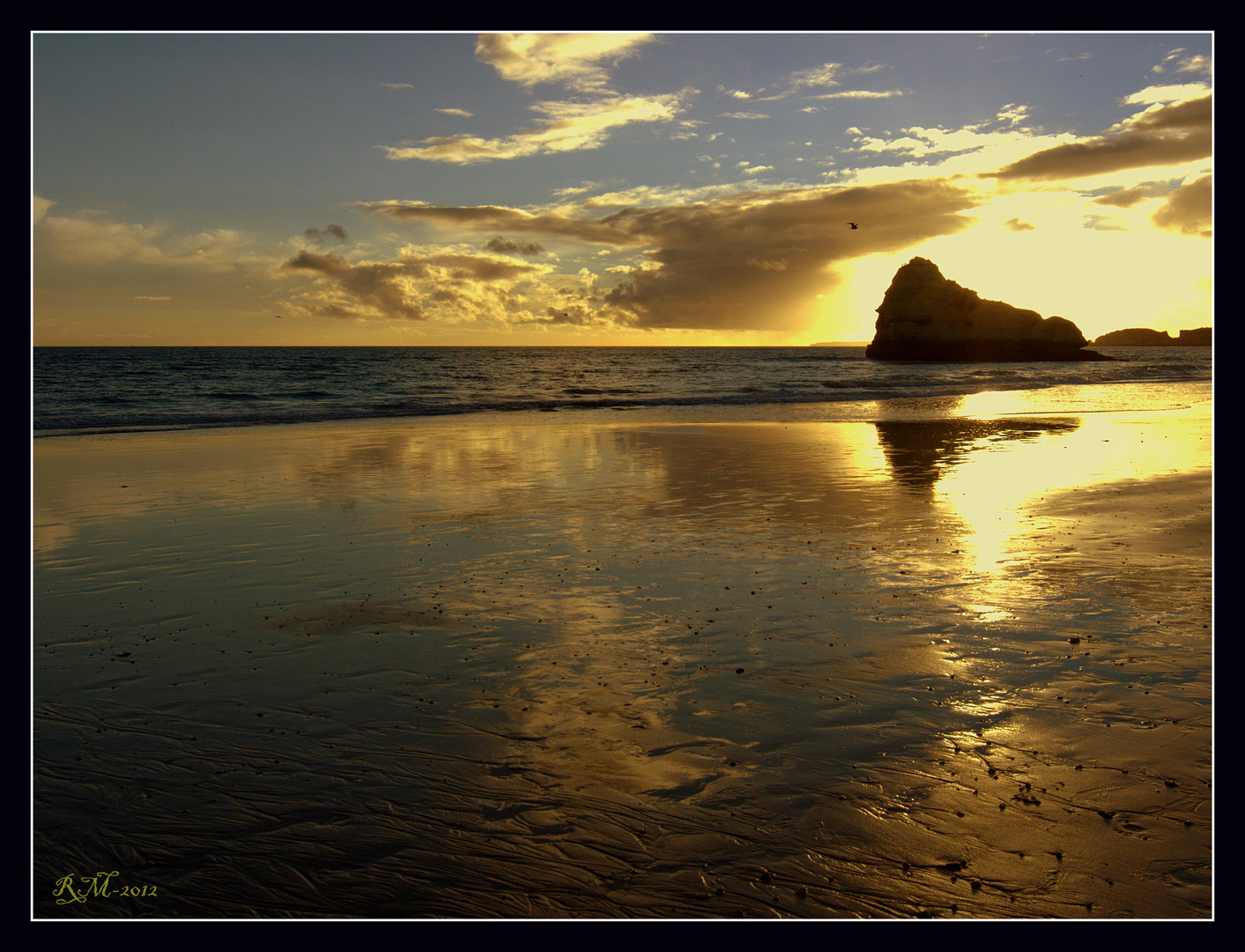 Praia da Rocha reflexões