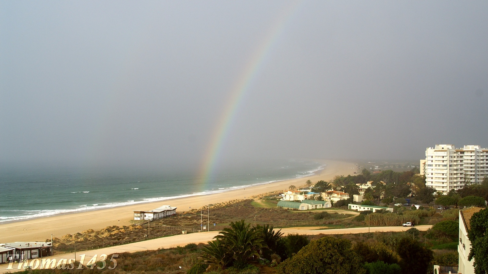 Praia da Torralta - nach dem Regen