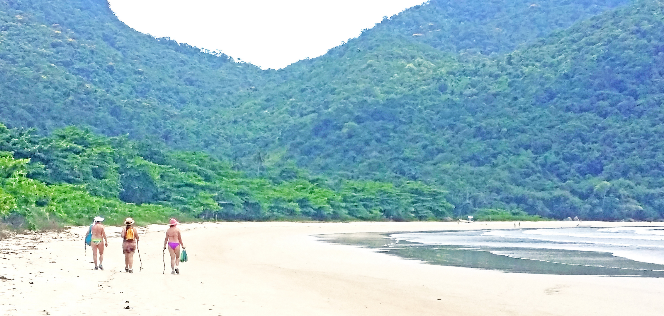 praia na ilha Grande