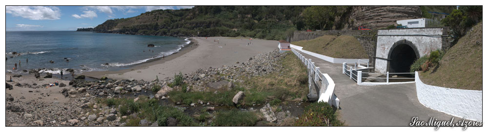 Prainha de Agua d'Alto (Sao Miguel, Azoren)