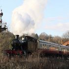 Prairie tank leaving Buckfastleigh station