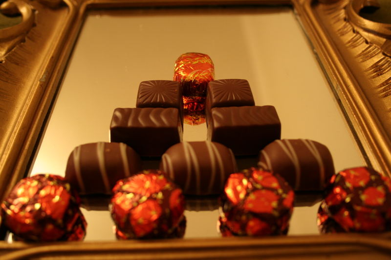 Pralinés au chocolat