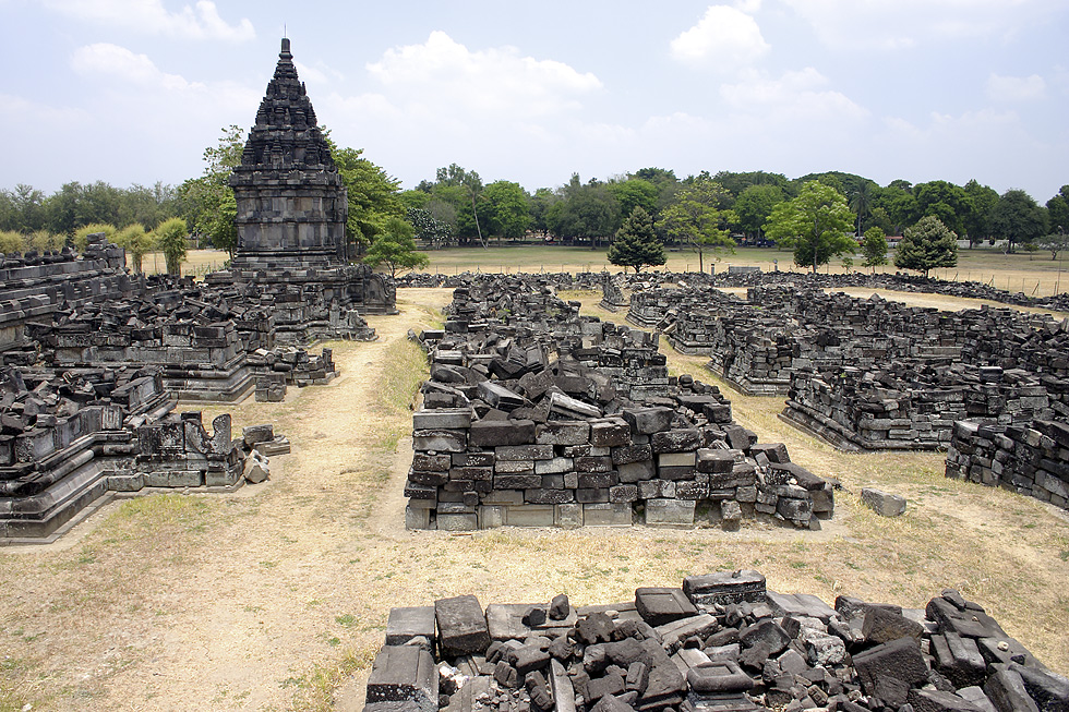 Prambanan - geschüttelt