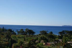 Pramousquier vue sur la méditerranée