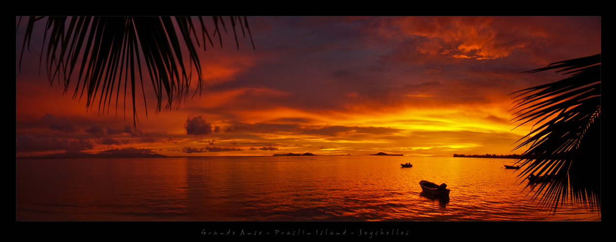 Praslin Sunset - Seychelles 2010