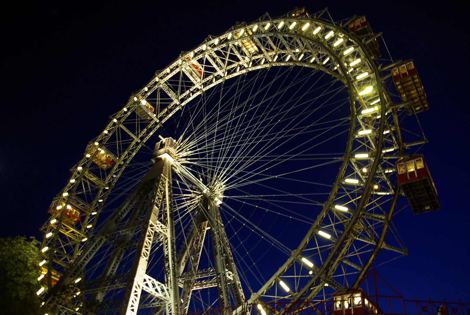 Prater bei Nacht