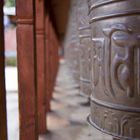 Prayer Wheels in Thimphu (Bhutan)