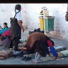 Praying at Johkang-Temple