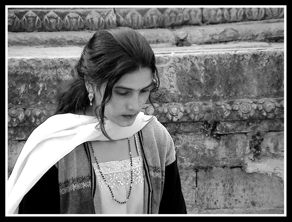 Praying Hindu-Woman